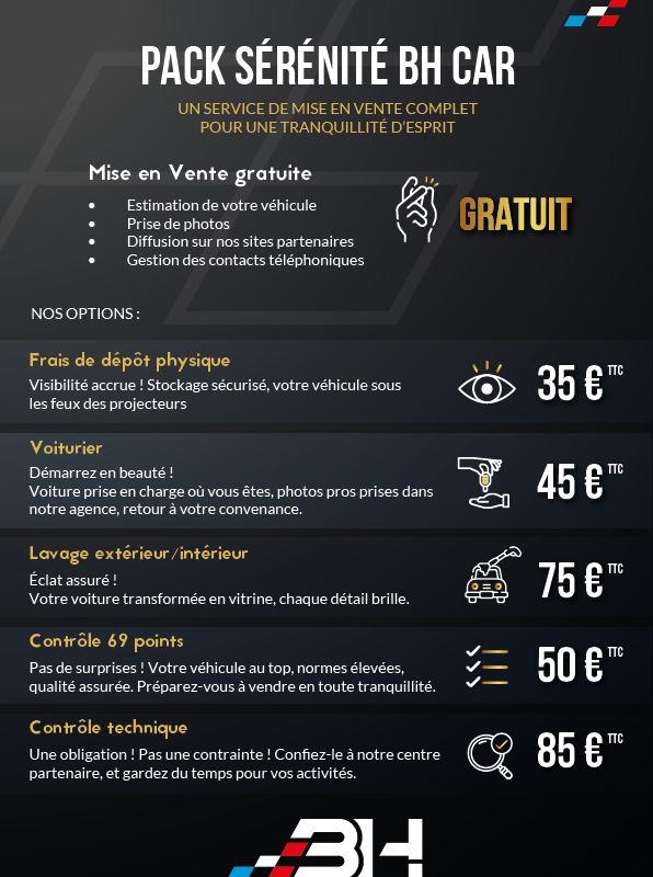 Pack Sérénité BH Car