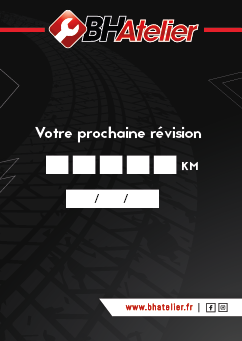 Étiquettes de Vidange BH Atelier