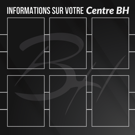 Panneau Informations Centre BH
