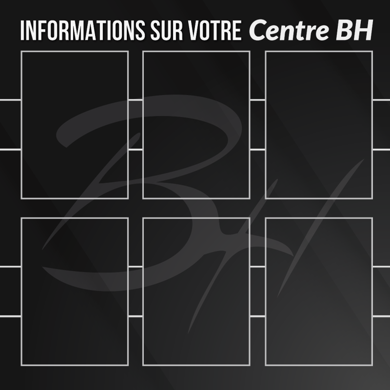 Panneau Informations Centre BH
